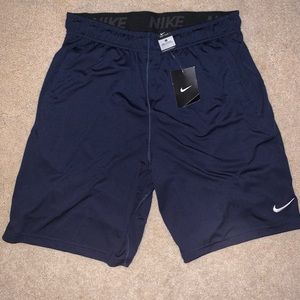 Men's Nike Navy Blue Dri-fit Shorts - Size L (BRAND NEW WITH TAGS!)